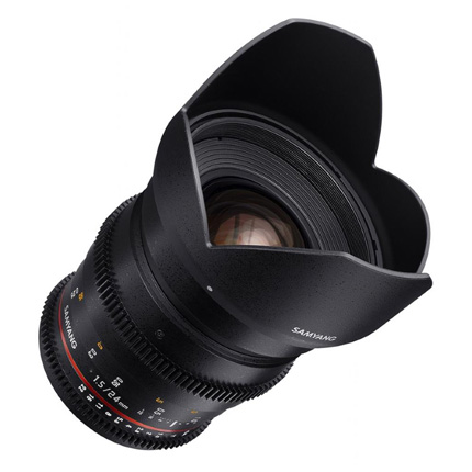 Samyang 24mm T1.5 VDSLR II Cine Lens Canon EF