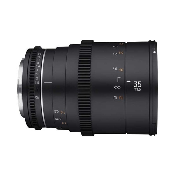 Samyang VDSLR 35mm T1.5 MK2 Cine Lens Canon RF Mount