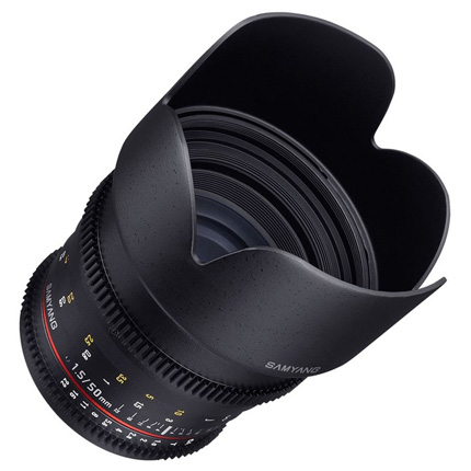Samyang 50mm T1.5 VDSLR AS UMC Cine Lens Sony E