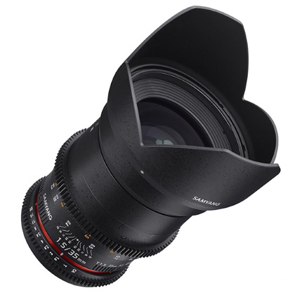 Samyang 35mm T1.5 VDSLR AS UMC II Cine Lens Canon EF