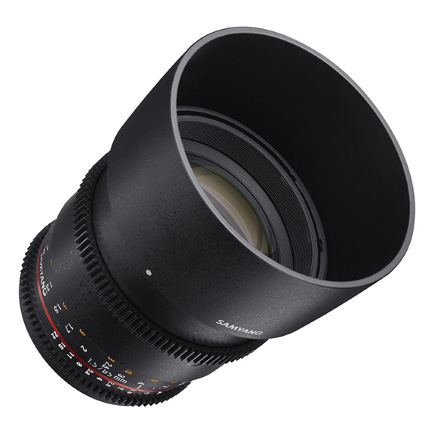 Samyang 85mm T1.5 VDSLR AS IF UMC II Cine Lens Nikon F