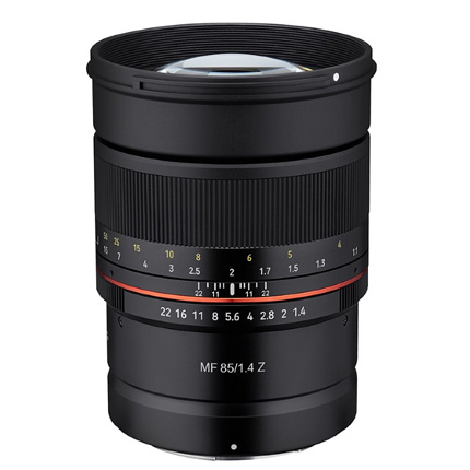 Samyang 85mm f/1.4 - Nikon Z Mount Lens