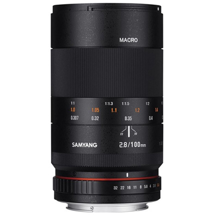 Samyang 100mm Macro F2.8 ED UMC Lens - Canon Fit