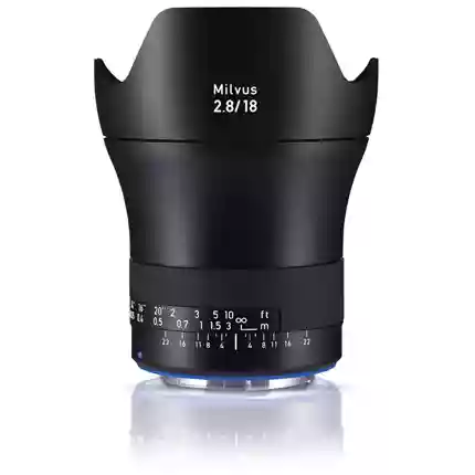 Zeiss Milvus 18mm f/2.8 Distagon T* ZE Lens Canon EF