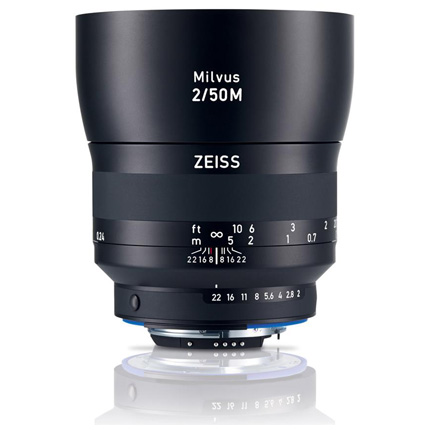 Zeiss Milvus 50mm f/2M Planar T* ZF.2 Macro Lens Nikon F