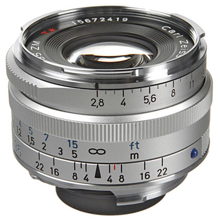 Zeiss C Biogon T* 35mm f/2.8 ZM Lens Silver Leica M