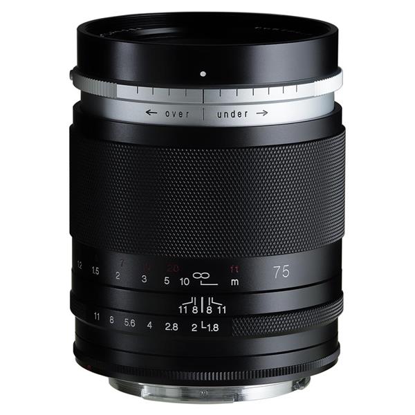 Voigtlander 75mm f/1.8 Portrait Heliar Lens for Canon RF Mount
