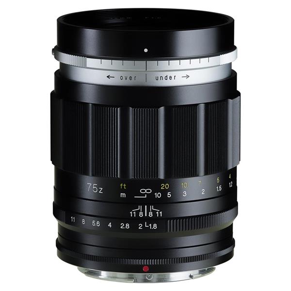 Voigtlander 75mm f/1.8 Portrait Heliar Lens for Nikon Z Mount