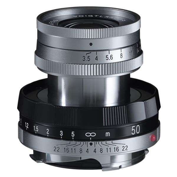 Voigtlander 50mm f/3.5 Apo-Lanthar VM Type I Black Paint and Chrome