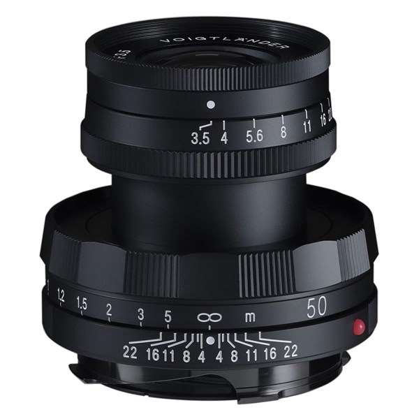 Voigtlander 50mm f/3.5 Apo-Lanthar VM Type I Matt Black Paint Lens