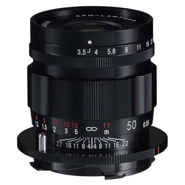 Voigtlander 50mm f/3.5 Apo-Lanthar VM Type II Black Paint Lens