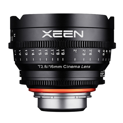 Samyang 16mm T3.1 XEEN Cine Lens - Canon EF Mount