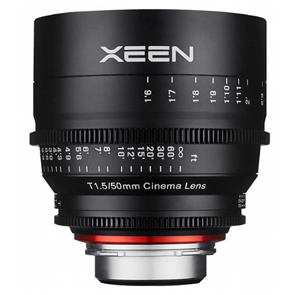 Samyang XEEN 50mm T1.5 CINE Lens - Canon Fit