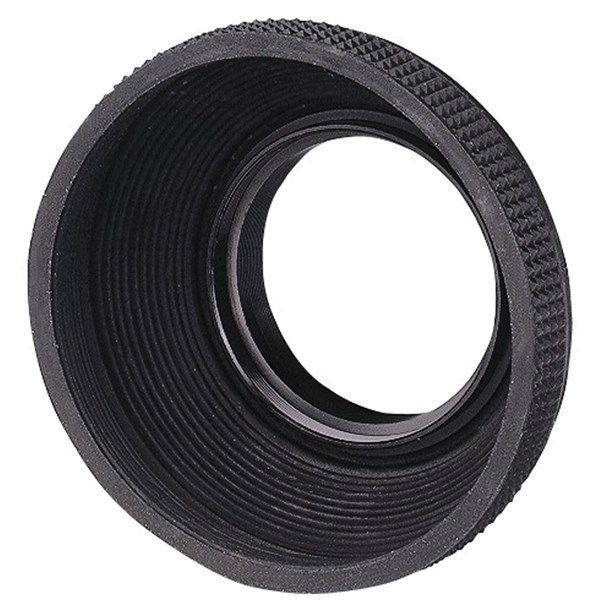 58mm Collapsible Rubber Screw-On Lens Hood For SLR Cameras – Fits Canon EOS And More