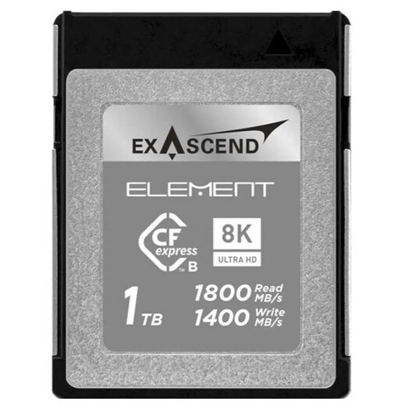 Exascend Element 1TB CFexpress Type-B W1400MB/s Memory Card