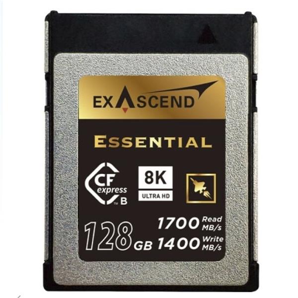 Exascend Essential 128GB CFexpress Type-B W1400MB/s Memory Card