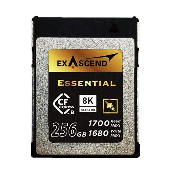Exascend Essential 256GB CFexpress Type-B W1700MB/s Memory Card