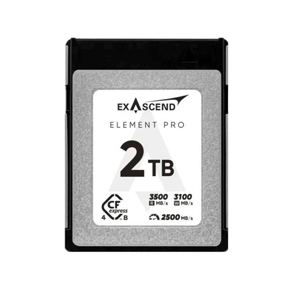 Exascend Element Pro 2TB CFexpress 4.0 Type-B Memory Card