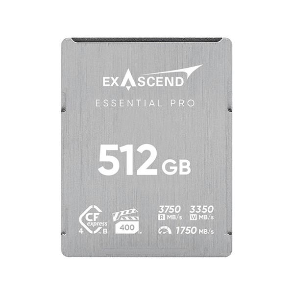 Exascend Essential Pro 512GB CFexpress 4.0 Type-B Memory Card