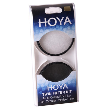 Hoya 49mm UV Filter & Circular Polariser Twin Kit