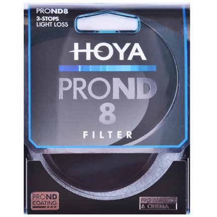 Hoya Pro ND 8 49mm Filter (3 Stops)