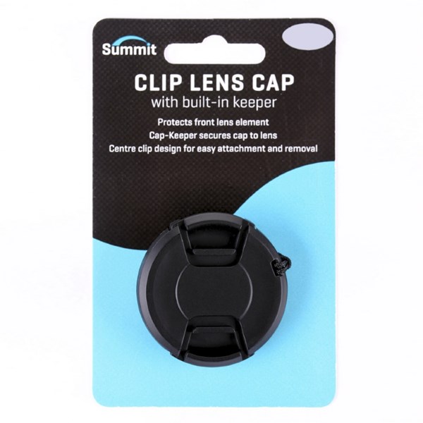 Summit 37mm Clip-On Lens Cap (With Cap Keeper)