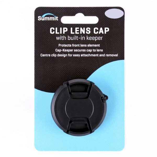 Summit 52mm Clip-On Lens Cap (With Cap Keeper)