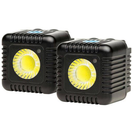 Lume Cube Mini Portable Action Light Twin Pack (Black)