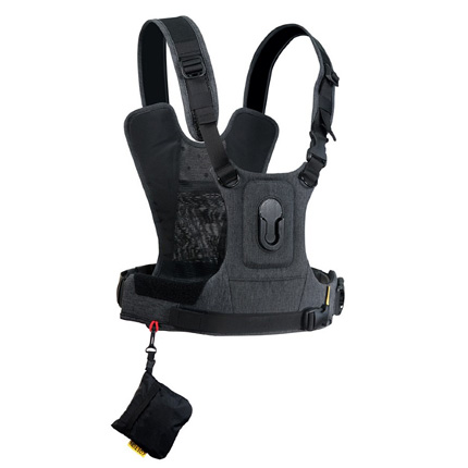 Cotton Carrier Camera Harness G3 Charcoal Grey (1 Camera)