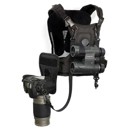 Cotton Carrier CCS Camera and Binocular Harness System (1 Camera and Binoculars)