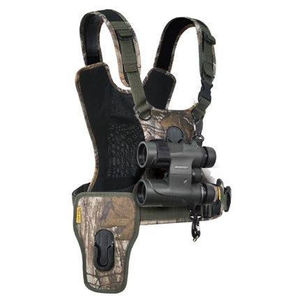 Cotton Carrier Camera Harness System G3 Realtree Xtra (1 Camera and Binoculars)
