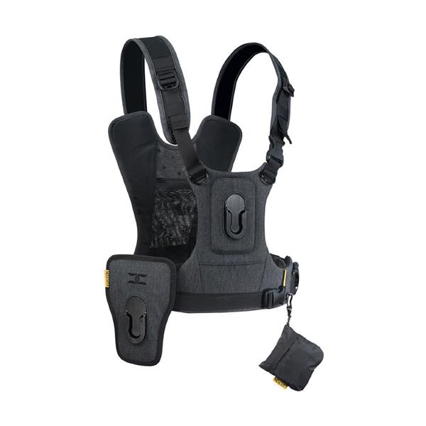 Cotton Carrier G3 2 Camera Harness Grey Open Box