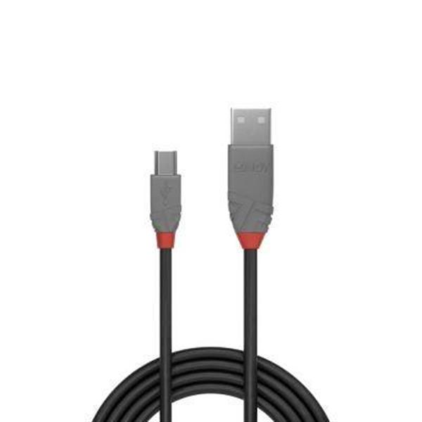 Lindy 1M USB 2.0 Type A to Mini-B Cable