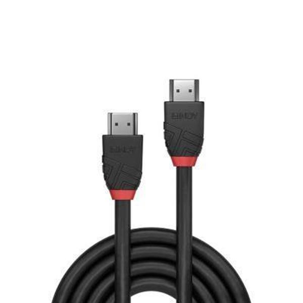 Lindy 0.5m High Speed HDMI Cable Black