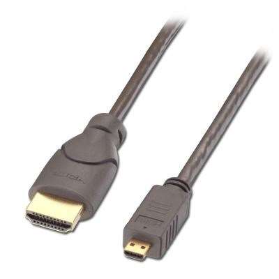 Lindy 1m Premium HDMI to Micro HDMI Cable with Ethernet