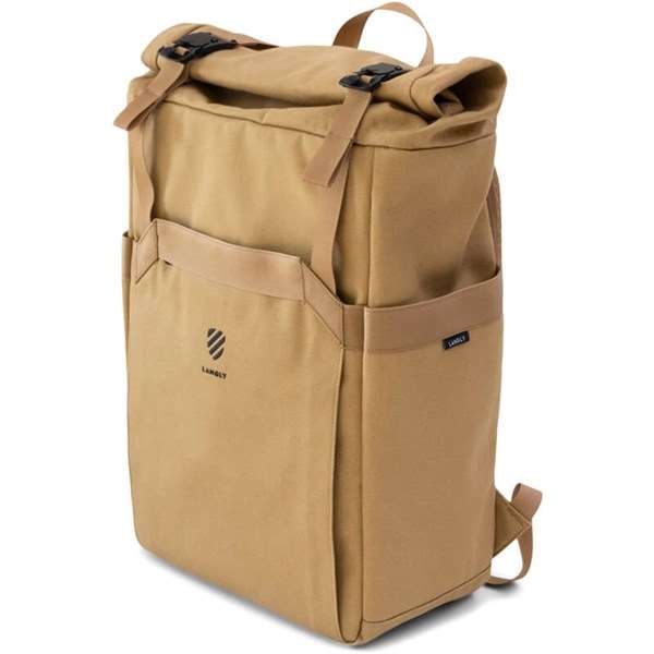 Langly Weekender Backpack With Camera Cube Sand