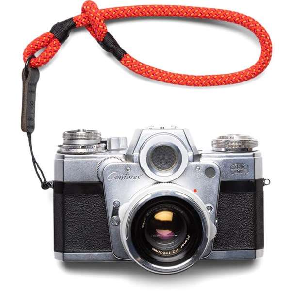 Langly Camera and Phone Wrist Strap Red
