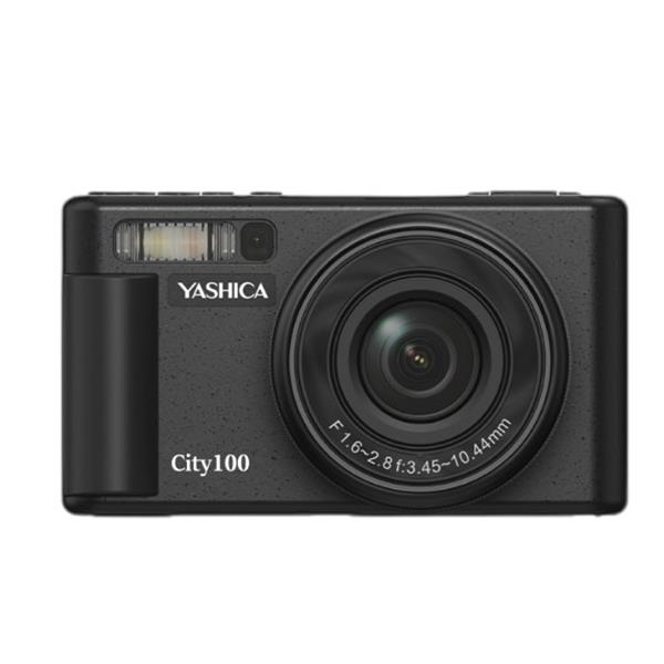 YASHICA City100 72MP Digital Compact Camera Black