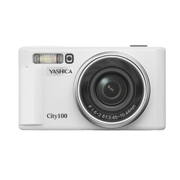 YASHICA City100 72MP Digital Compact Camera White