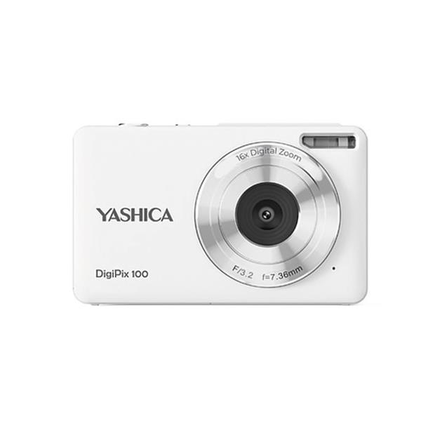 YASHICA DigiPix 100 Digital Compact Camera White Open Box