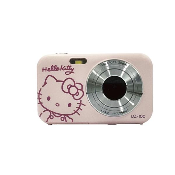 YASHICA DZ-100 Hello Kitty Digital Compact Camera Pink