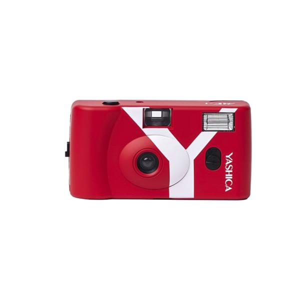 YASHICA MF-1 Snapshot Art Camera Y Edition Red with 1 Film 400/24