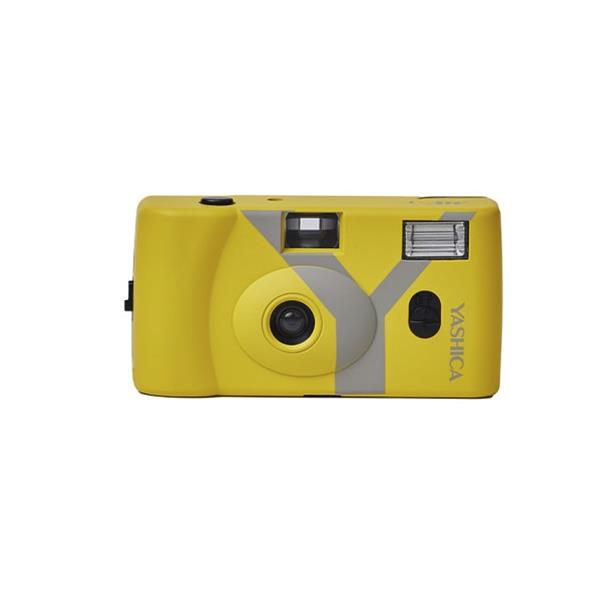 YASHICA MF-1 Snapshot Art Camera Y Edition Yellow with 1 Film 400/24