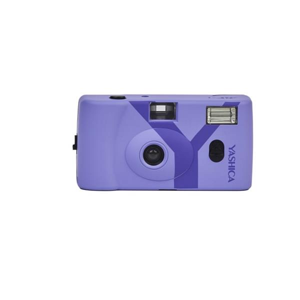 YASHICA MF-1 Snapshot Art Camera Y Edition Lavender with 1 Film 400/24