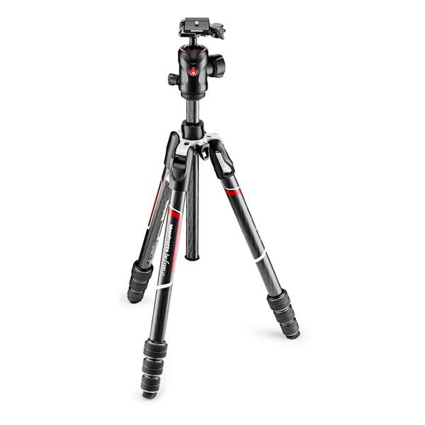 Manfrotto MKBFRTC4GT-BH 4 Section BeFree GT Carbon Tripod with MH496-BH Ball Hea