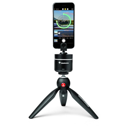 Manfrotto PIXI Pano360 remotely controlled motorized head