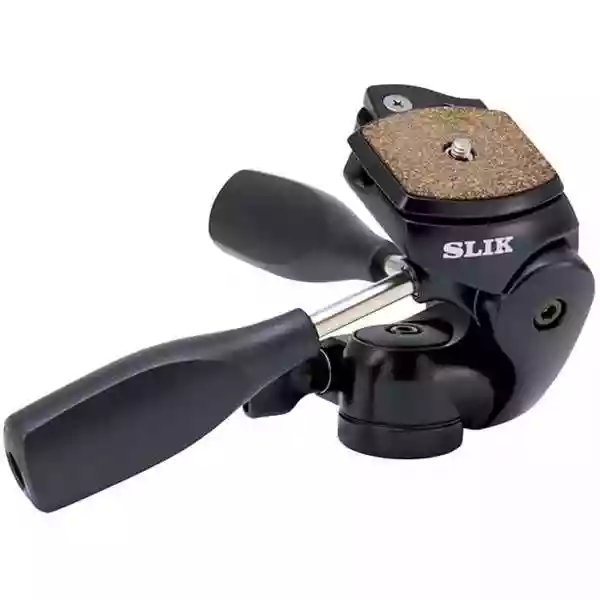 Slik Able 300DX 3-Way Pan Head With Quick Release Plate