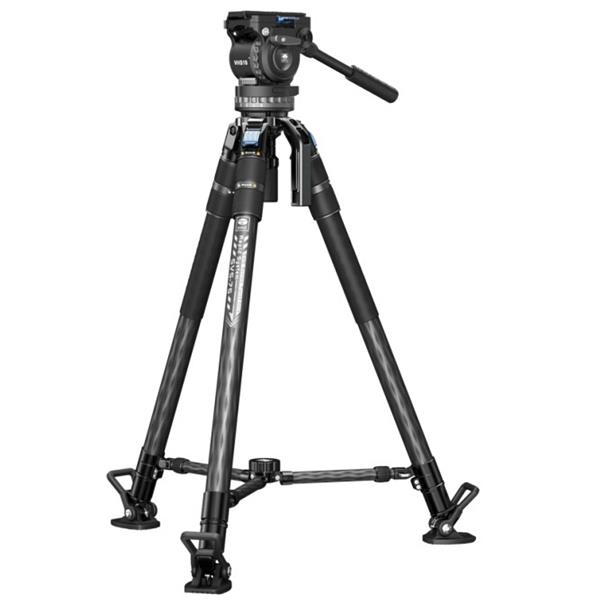 Sirui Rapid System One-step Height Adjustment Twist-lock Tripod + VHS10 Fluid Head