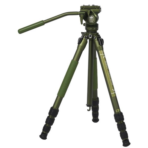 Sirui Pilot Series Tripod with CT5 Video Head Matte Green