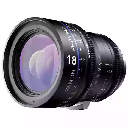 Schneider Xenon FF 18mm T2.4 Lens with Nikon F Mount (Metres)